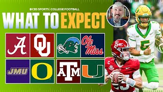Breaking Down College Football Playoff Round 1 - Miami, Alabama...  | CBS Sports College Football