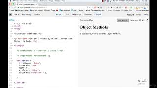 Object   33 objectMethods