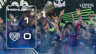 CONFERENCE LEAGUE WINNERS 🏆 Crystal Palace 1-0 Rayo Vallecano | Highlights