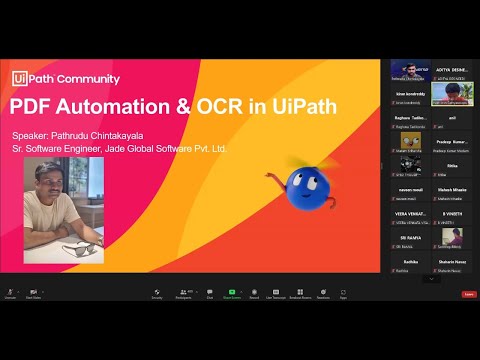 RPA Developer Workshop Day 9 | PDF Automation & OCR in UiPath by Pathrudu Chintakayala