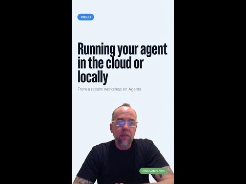 Should You Run Your AI Agent in the Cloud or Locally?