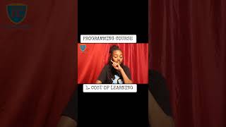 PROGRAMMING COURSE _ COST OF LEARNING