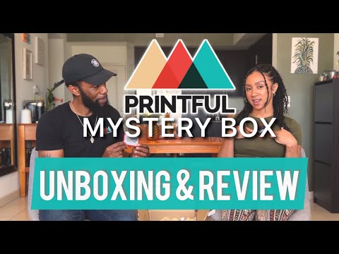 Print on Demand | Printful Mystery Box | Unboxing & Review
