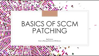 SCCM Software Update Basics | Troubleshooting Technics |Tips by Kannan HTMD Live Ep #2 | ConfigMgr