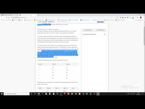 CodeChef - Beginner's problems in C++ : The Lead Game(TLG)