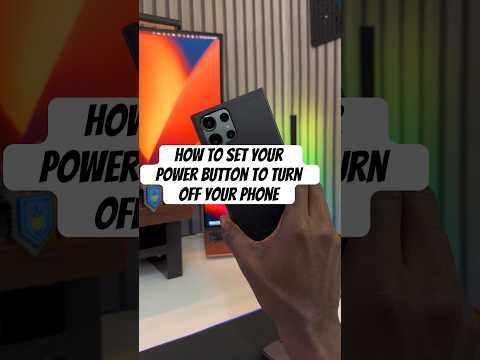 Using Just Your Power Button To Turn Off Your Phone 📱 #tech #androidhacks #shorts