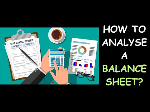 Learn how to Read Balance Sheet of a company (in Hindi)