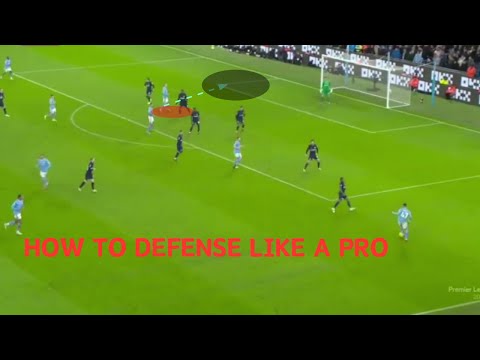 How to protect your goal from opponent's cross | 相手のクロスに対する守備