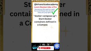 Learn Docker Like a Pro #devops #docker #container #kubernetes  #job #learnlinux #linux_tutorial