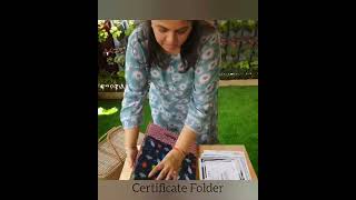 Get organized with these awesome certificate folders!