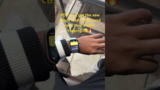 NEW Apple Watch Ultra 2 Double Tap Gesture is so USEFUL..😮‍💨🔥 #applewatchultra #applewatchultra2
