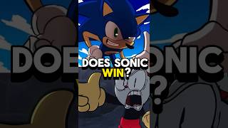 Does Sonic LOSS Against CUPHEAD? #sonic #sonicthehedgehog #cuphead #animation #vs #ccart