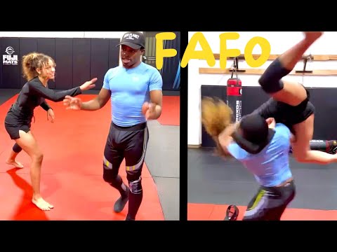 Women Think They Can Fight Men