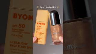protected glow 💫 mixing byoma spf and rem beauty glow highlighter ✨rem beauty discount SLAVIANA15