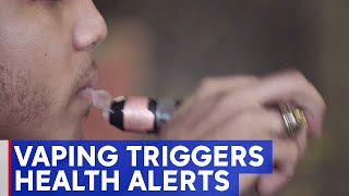 Health alerts issued over lung problems linked to vaping
