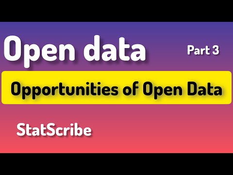 Open Data3: Opportunities of Open data