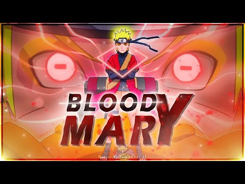 「Naruto Vs Pain」-  Bloody Mary「AMV/Edit」4K