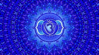 448Hz 》THIRD EYE CHAKRA ACTIVATION SOUND BATH 》Zero Stress, Anxiety, Worry 》Chakra Cleansing Music