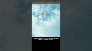 French Alpha Jets Collide Mid-Air During Training #military #militarytech #militaryshorts