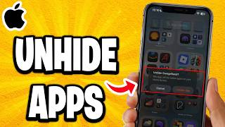 How To Unhide Apps On iPhone