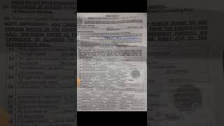 4 June 2023 SPSC English Subject Specialist Paper #spsc #shorts