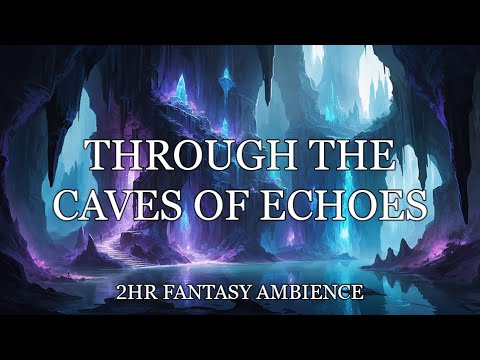 🌀 Through the Caves of Echoes | DnD Ambience for Role-Playing, Study and Relaxation ✨