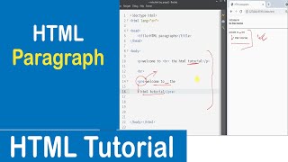 #06 HTML Paragraphs | Creating Paragraphs in HTML | HTML Tutorial
