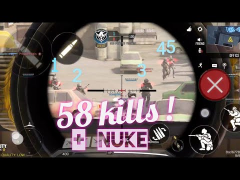 Every Snipers dream ever ( 58 sniper kills + nuke )
