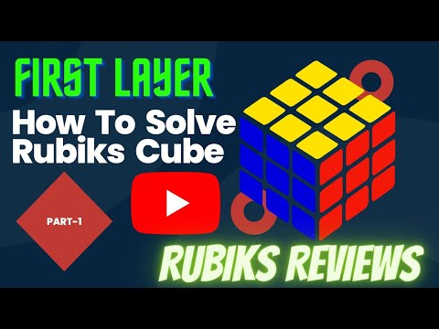How To Solve A Rubik's Cube | Part-1 | Rubik's Reviews