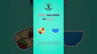 Can You Guess the Food By Emojis ❓| Pt.2 #shorts #guessthefood