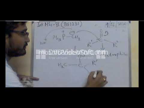 Wittig Reaction and Some Important Oxidants_KU Int MSc Chemistry-VI (Organic Chemistry-IV, BS1231)