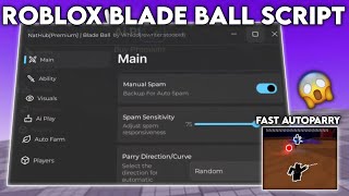 ROBLOX BLADE BALL SCRIPT | NATHUB | FAST AUTOPARRY | FAST AUTOSPAM | EZ WIN | ROBLOX DELTA 2025
