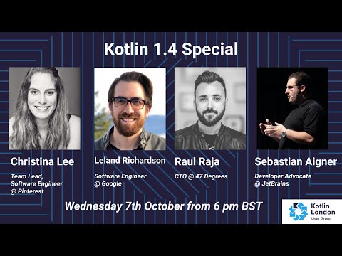 October 2020 Online Kotlin User Group - Kotlin 1.4 Special