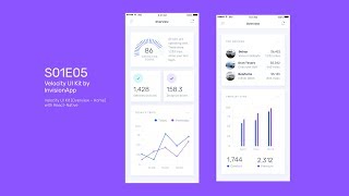 S01E05 - Velocity UI Kit - Overview / Home - React Native