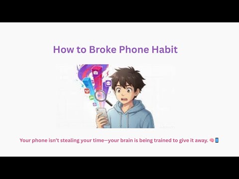How to Broke Phone Habit: Brain Science Behind It