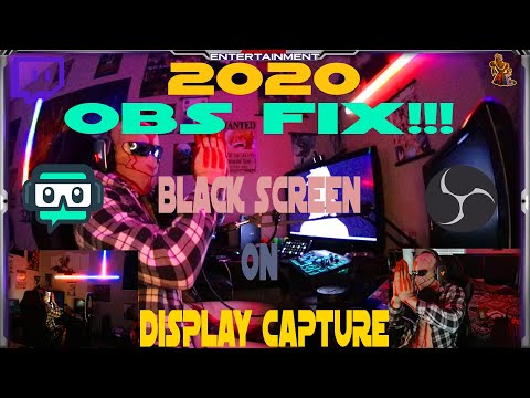 How to Fix Black Screen in OBS Display Capture