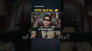 UPSC Roll Number 😆 IAS Interview | UPSC Interview | Tanu Jain