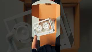 Unboxing the beautiful Small Transparent Speaker 🔈 #transparent #speaker #design #audio