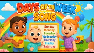 Days of the Week Song for Kids | Learn Monday to Sunday with Fun Daily Routines!