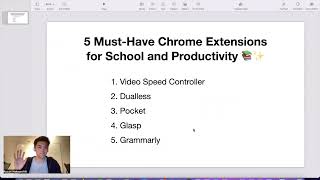 5 Must-Have Chrome Extensions for School and Productivity 📚✨