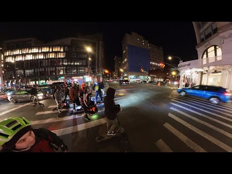 Thursday Night Fall Cruise #nycpev #euc #wheelwarriors