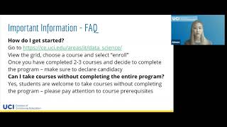 Data Science Program Information Session (2/11/21)