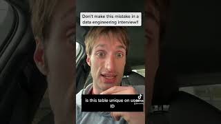 Don’t make this critical mistake in a data engineering interview!