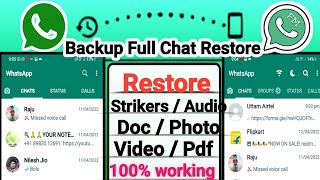 Backup whatsapp to fmwhatsapp | restore chat history whatsapp