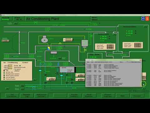 HRAC1000 - Air Conditioning Simulation Lab - Seasonal Heating Processes and Psychrometrics