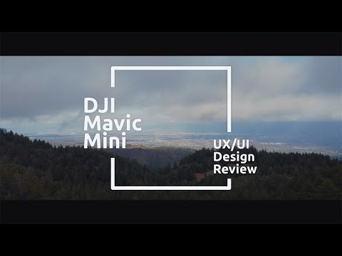 DJI Mavic Mini | Fly App | The 4 points of UX/UI Review