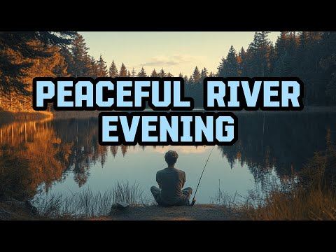 Discover the SECRET to Instant Relaxation with Forest River Flowing | Evening River Time-Lapse