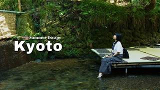 Escape the Kyoto summer heat 🌿 Kibune & Gion Festival night | Japan travel vlog