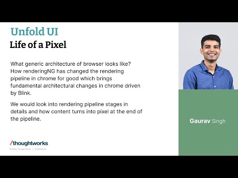 Unfold UI 2023 - Life of a Pixel