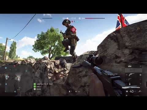 Battlefield V Trench Carbine - Taking a flag with potato aim